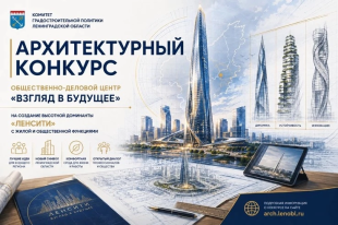 Ленинградская область объявила архитектурный конкурс на проект «Ленсити» 