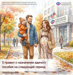 Новости СФР: Многие родители задаются вопросом, когда пора продлевать единое пособие?