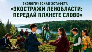 Получи енота — стань экостражем Ленинградской области