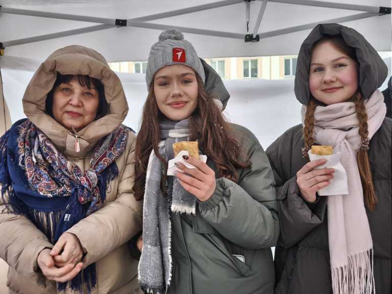 Широко и весело отметили Масленицу! 
