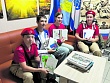 Душевная встреча  с бойцами